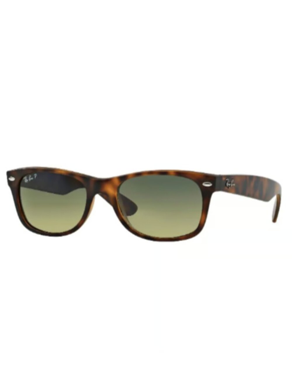 Ray-Ban Polarized Wayfarer Sunglasses in Matte Havana